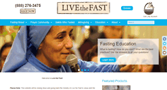 Desktop Screenshot of livethefast.org